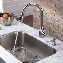 CUPC americano US Stainless Steel Undermount retangular Kitchen Sink com uma única tigela